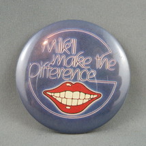 Vintage Milk Pin - Promoting Calcium through Smiles - From the 1980s - $15.00