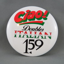 1980s Mc Donald's Staff Pin - - The Italian Double Burger Limited Release !! - $15.00