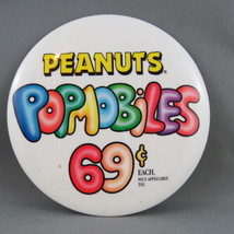 Rare 1980s Mc Donald's Staff Pin - - Peanut's Pop Mobiles - Cup Holders  - $15.00