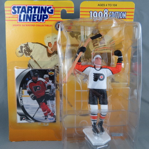 Eric Lindros Philadelphia Flyers Figure- Starting Line Up (1998) - By Kenner - $35.00