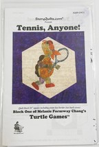 Story Quilts.com Tennis ,Anyone! Turtle Games SQSP-GW21 Pattern - £7.76 GBP