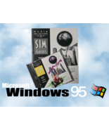 Sim Classics Collection Sim City Sim Earth Sim Farm Windows PC CD-ROM w/... - $7.95