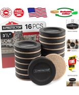 16 PCS Heavy-Duty Felt Sliders for Hardwood Floors - Move Furniture Effo... - $526.10 MXN