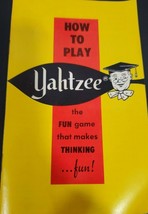 1967 E.S. Lowe Yahtzee Game Replacement Parts - You Choose - $2.50+
