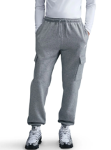 Nike Club Fleece Cargo Trousers Men&#39;s Sports Casual Pants Grey NWT FN380... - $91.05