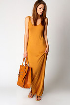 Amber Color Maxi Dress - $79.99