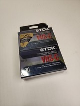 2 Blank TDK VHS-C HG Ultimate TC-30 Video Camcorder Cassettes - £8.27 GBP