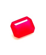 AAA Quality Red Ruby Faceted, treated Red Ruby Gemstone, Blood Red Ruby ... - $80.00