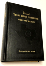 Vernon’s Texas Codes Annotated Parks &amp; Wildlife 1976 Volume 2 West Law Book - $7.72