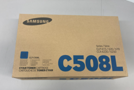 Samsung CLT-C508L Cyan High Yield Toner Cartridge - $19.95