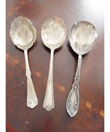 3 Spoon Servers Simeon &amp; Rogers, Rogers and Silver CO, 8 1/2&quot; - $52.25 CAD