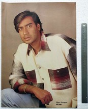 Bollywood Actor Ajay Devgan Rare Old Original Poster India 12 x 16.5 inch - £26.16 GBP