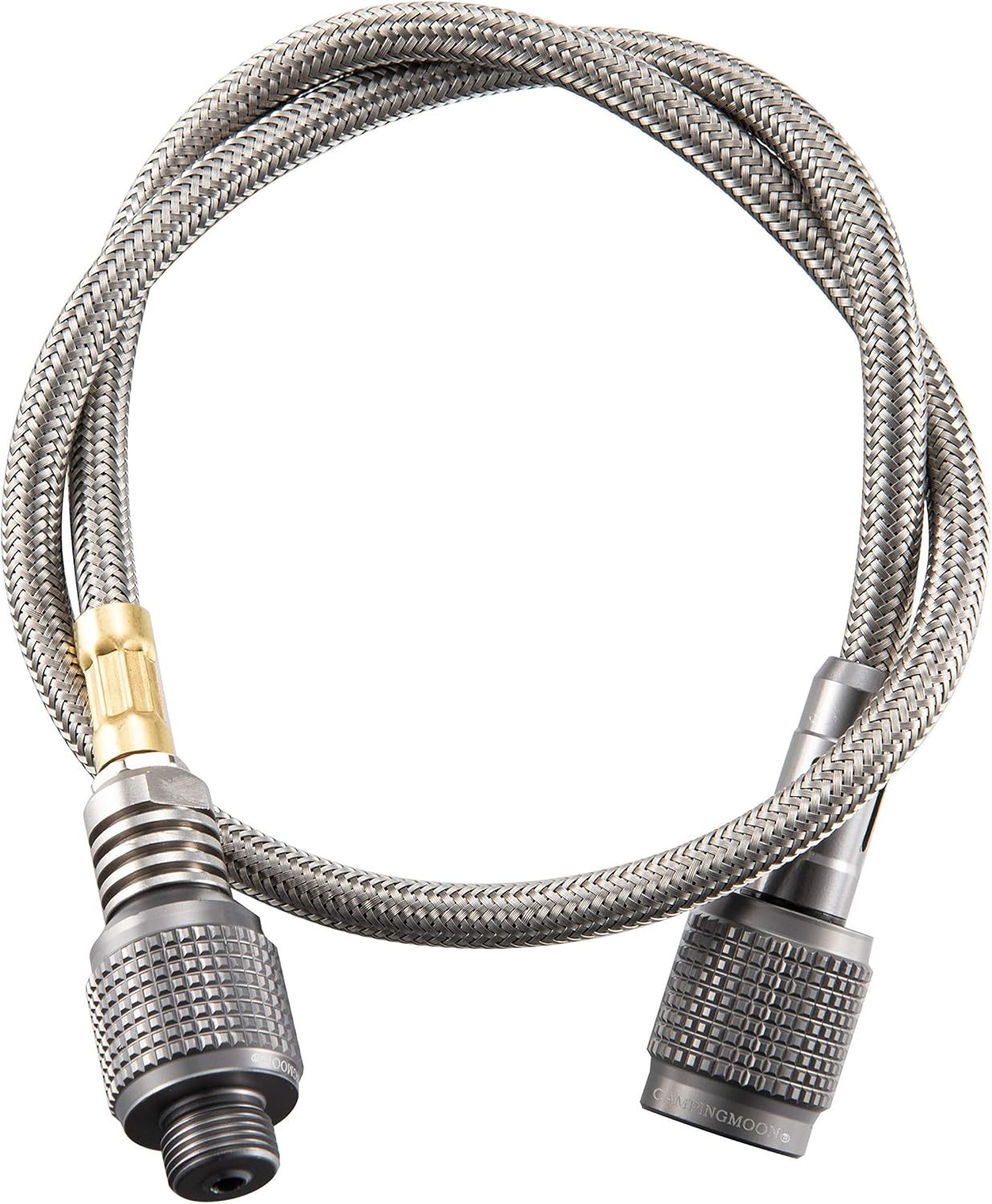 Campingmoon 21.65-Inch Multi-Functional Gas Hose For En417 Lindal Valve ... - $35.97