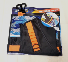 Adventure Force Tactical Vest One Size Fit Most Childs Darts Blaster Black - £9.90 GBP