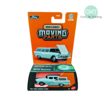Matchbox Moving Parts#27 -1957 Ford Country Sedan Recycled Metal Diecast... - $12.99