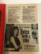 Twice Upon A Time Vintage Tv Guide Print Ad Advertisement Molly Ringwald TPA22 - £4.69 GBP