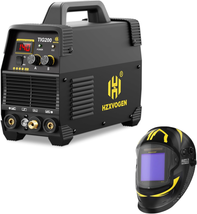 HF TIG WELDER and WELDING HELMET - $394.43