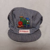 Playskool Railroad Striped Cap Hat Medium Childs - $19.95