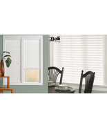 $200 Bali Wood Plus 2&quot;Blinds-19.5 x48-31.5 x 48 White Sandblast-Custom S... - £39.54 GBP