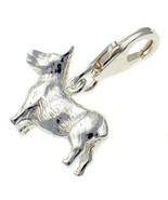 Welded Bliss Sterling 925 Solid Silver Corgi Dog Clip On Charm or Pendan... - £23.13 GBP