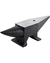 VEVOR Cast Iron Single Horn Anvil 86Lbs with Stable Base for Blacksmith ... - $163.99