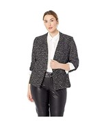 MSRP $125 Rachel Roy Women&#39;s Plus Size Frankie Jacket Combo Black Size 0X - $799.06 MXN