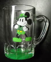 Walt Disney Shot Glass Mug Double Style Mickey Mouse Happy St Patrick&#39;s Day ARC - £6.26 GBP