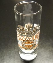 Boswell&#39;s Harley Davidson Motorcycles Shot Glass Tall Style Nashville Tennesse - £6.38 GBP