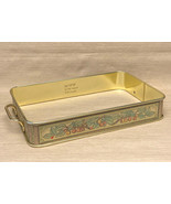 Vintage Pyrex 232 casserole carrier metal server w/ handles Fireside Bak... - $8.00