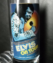 Elvis Presley Elvis on Tour Shot Glass Tall Style with Movie Poster - £7.05 GBP