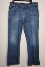 Ariat FR M4 Jeans Mens 34 x 32 Relaxed Fit Boot Cut Cat 2 Fire Resistant Denim - £31.96 GBP