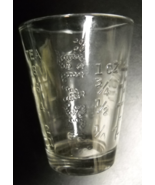 Glasco Shot Glass Clear Glass with Measurement Levels ML Table Tea Desse... - £8.78 GBP