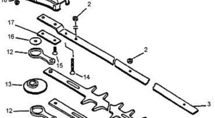 20&quot; Frame Bar ECHO 69911006960 Hedge Clipper HC-1500 - $35.99