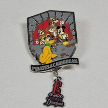 2004 Disneyland Pirates of the Caribbean E Ticket Jail Scene Dangle LE Pin - £17.29 GBP