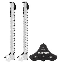 Minn Kota Raptor Bundle Pair - 10&#39; White Shallow Water Anchors w/Active Anchorin - £3,126.20 GBP