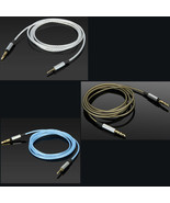 Silver plated Audio Cable For JBL Synchros E45BT E50BT E55BT E30 Headphones - £11.05 GBP
