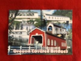 Oregon Postcard Covered Bridges of Western Oregon NEW Unposted - $3.99