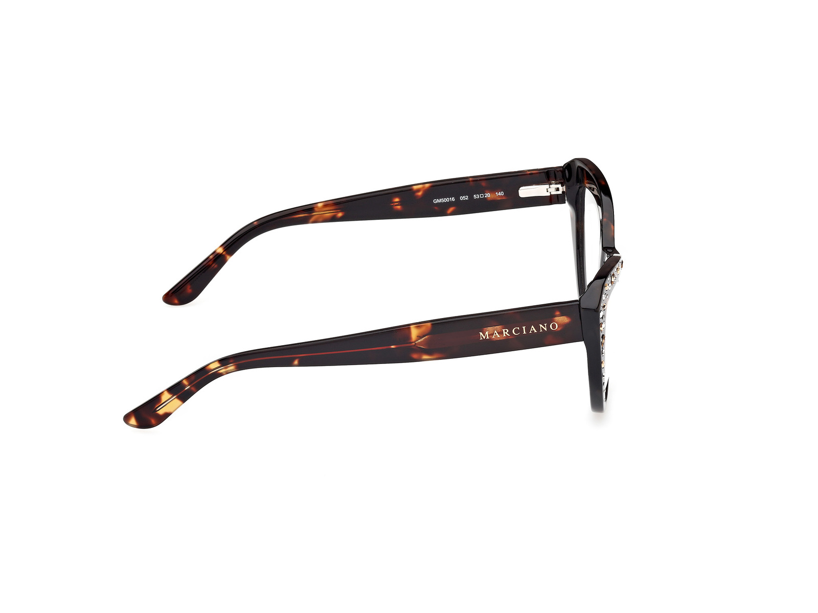 GUESS BY MARCIANO GM50016 Eyeglasses Eye Glasses 052 Havana Authentic New 53 Uni Item image 6
