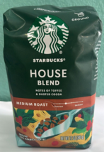 Starbucks Medium Roast House Blend Coffee Ground 12 Oz Bb DEC/2024 - $12.86