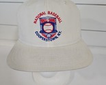 National Baseball Hall of Fame Hat Adult Cooperstown, NY Snapback USA Vtg - £14.70 GBP