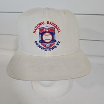 National Baseball Hall of Fame Hat Adult Cooperstown, NY Snapback USA Vtg - £14.99 GBP