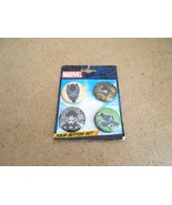 Marvel Black Panther Four Button Set - $4.75