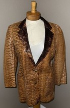 Genuine Vintage Snake Skin Woman&#39;s Jacket  - £412.70 GBP
