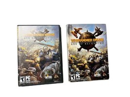 Warhammer Online Age of Reckoning PC w/ Manual &amp; Sleeve - £6.62 GBP