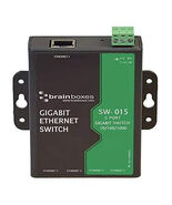 Brainboxes SW-015 5 PORT GIGABIT ETHERNET SWITCH TEMPERATURE RANGE  14F ... - $2,832.88 MXN