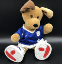 Build A Bear Workshop Brown Sugar Tan Puppy Dog Retired USA Outfit Shoes 12" - $19.99