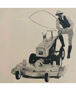 1965 Gravely Lawn Mower Riding Tractor Advertisement Outdoor Care DWLL7 - $366.69 MXN