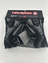 Maverik Lacrosse Charger Gloves  Small 10” 3002742 Black/Gray/White - $25.23