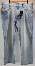A) M. Society Jeans Men Relaxed Fit Light Wash Denim Pants 40 x 30 - $24.74