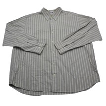Eddie Bauer Shirt Mens XL Extra Green Blue Outdoor Workwear Pocket Butto... - $18.69